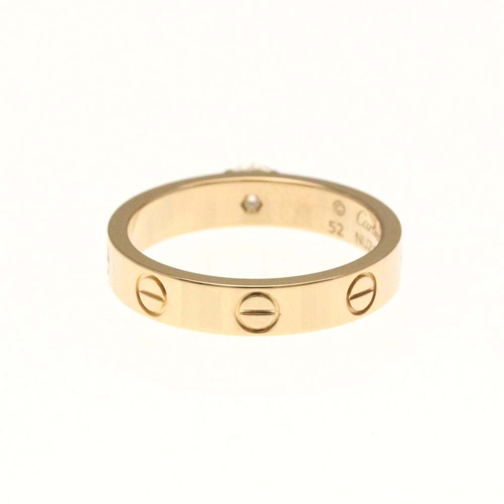 CARTIER Authentic 18k Gold Diamond Love Ring - Picture 3 of 10